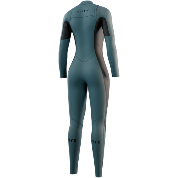 2026 Mystic Dames Haven 5/3mm Borst Ritssluiting Wetsuit 35000.250045 Teal